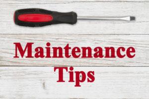 Maintenance Tips