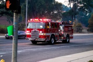 Hartford, CT - Two-Vehicle Crash, Fire on Rte 15 at Charter Oak Bridge